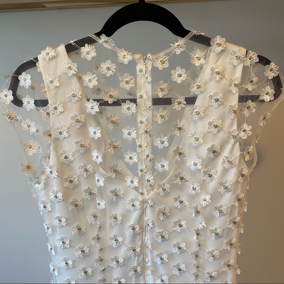 Nanette Lepore Sheer Applique Sheath Dress - Picture 5 of 8